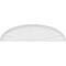 Ekena Millwork Elliptical Sunburst Architectural Grade PVC Pediment, 70"W x 18-1/2"H x 2"P PEDPS070X185ELL01 - alternate 5
